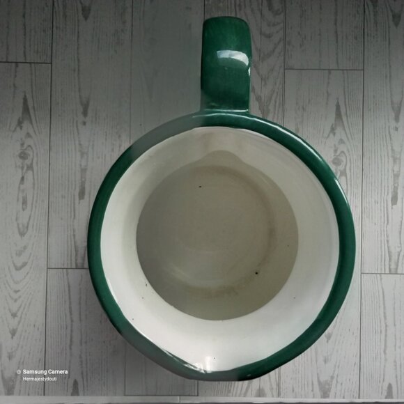 Certified International Jennifer Brinley Ceramic THYME Beverage or Water Pitcher - Picture 6 of 8